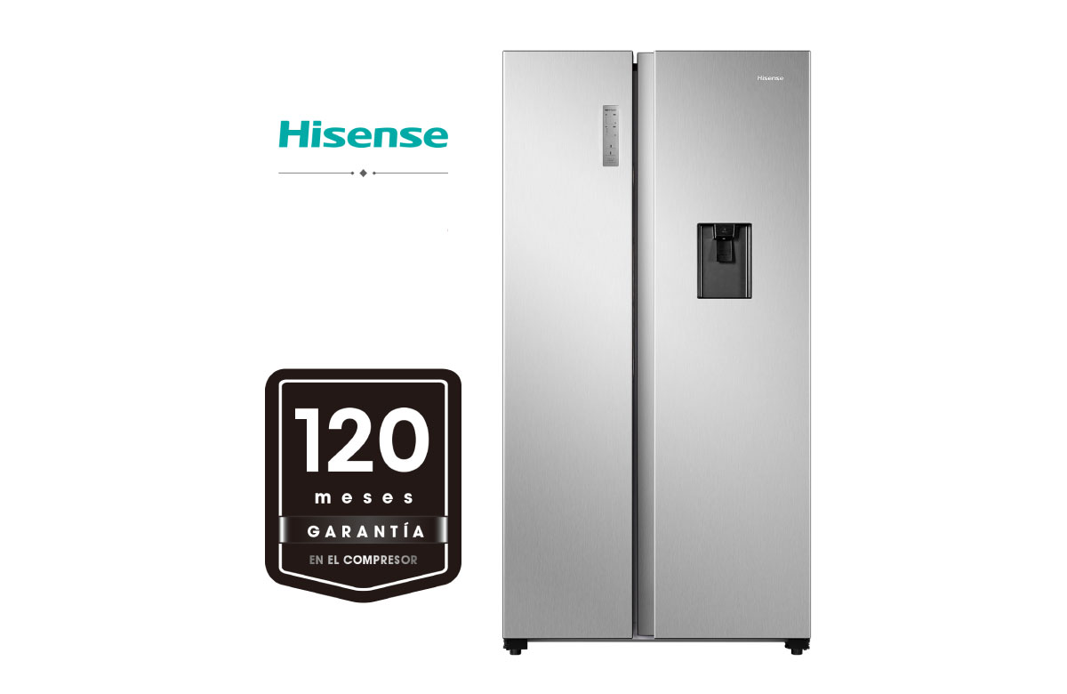 Nevecón Hisense Side by Side No Frost 519 Litros