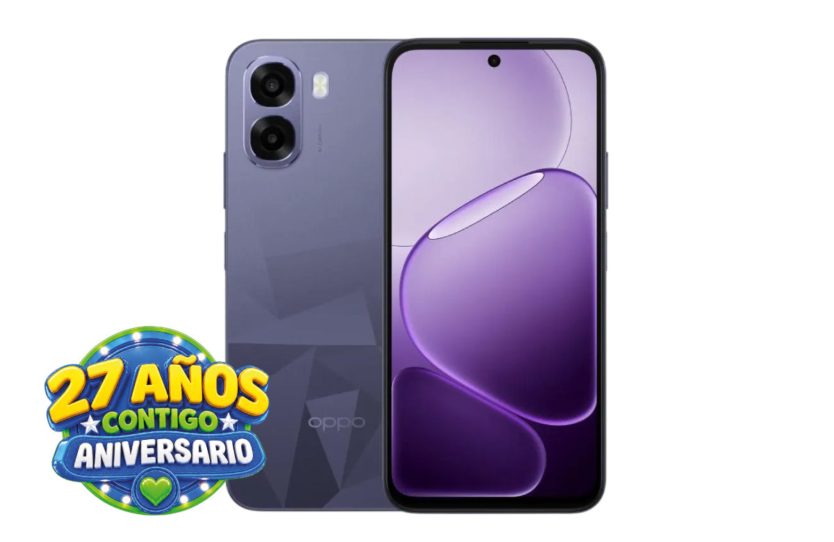 Celular Oppo A6K 256GB 4G Morado