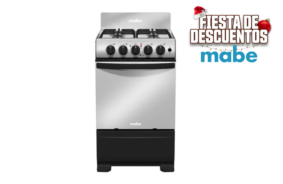 Estufa de piso Mabe a Gas 52 cm Inox EMC5150SNX1