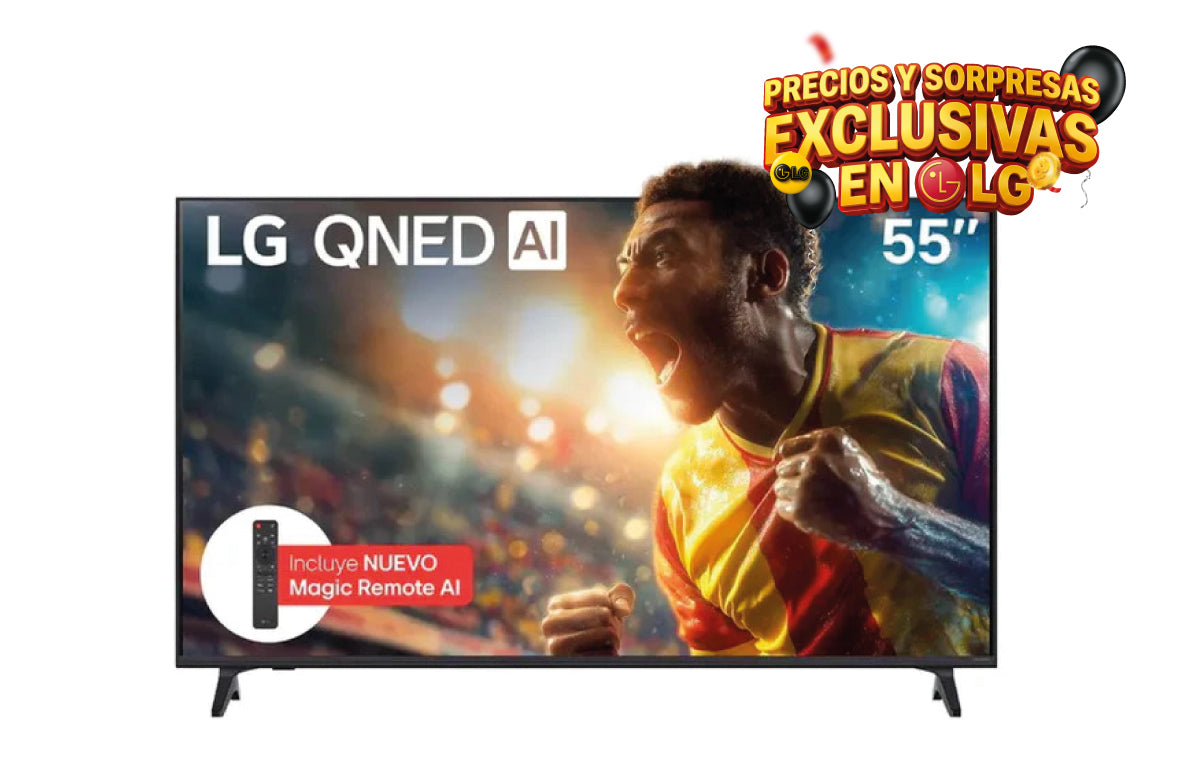 Televisor LG 55 pulgadas UHD AI Smart TV 55QNED73ASA