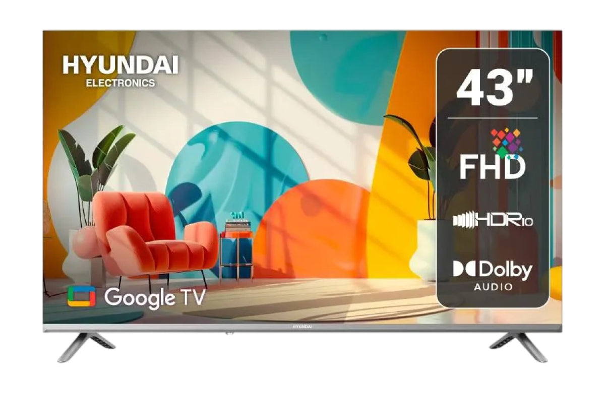 Televisor Hyundai 43 pulgadas Google TV HYLED4328G