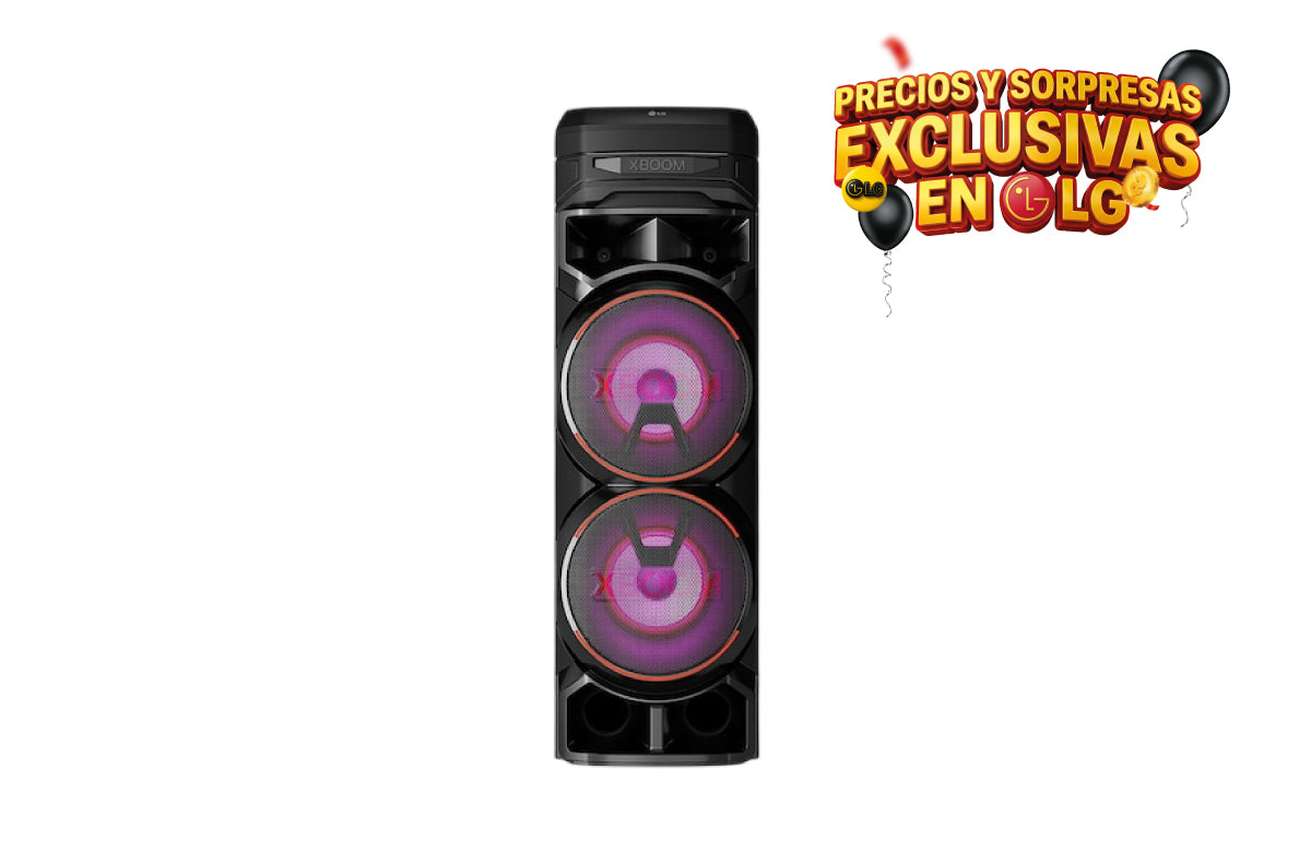 Minicomponente LG XBOOM RNC9 1800 watts Torre de Sonido