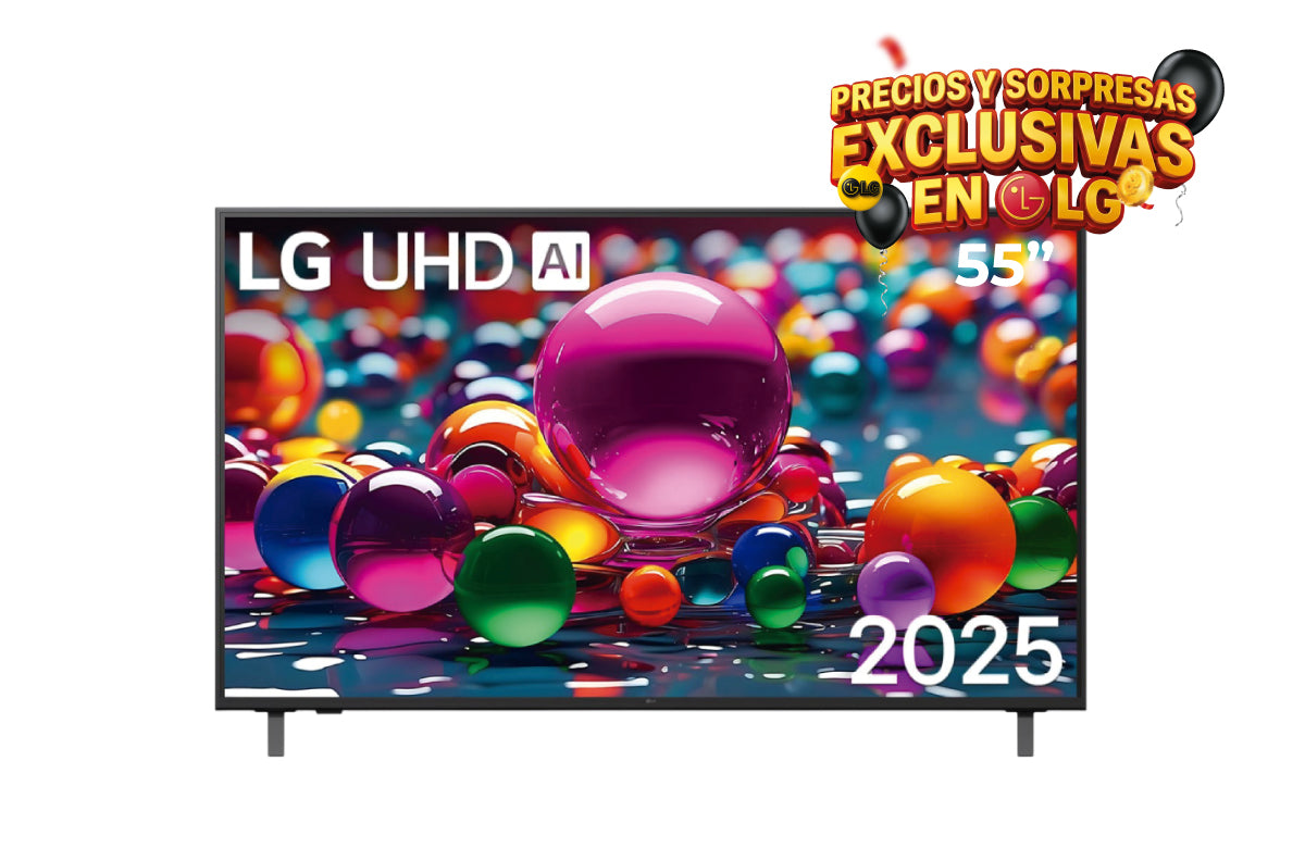 Televisor LG 55 pulgadas UHD AI Smart TV 2025 55UA7500