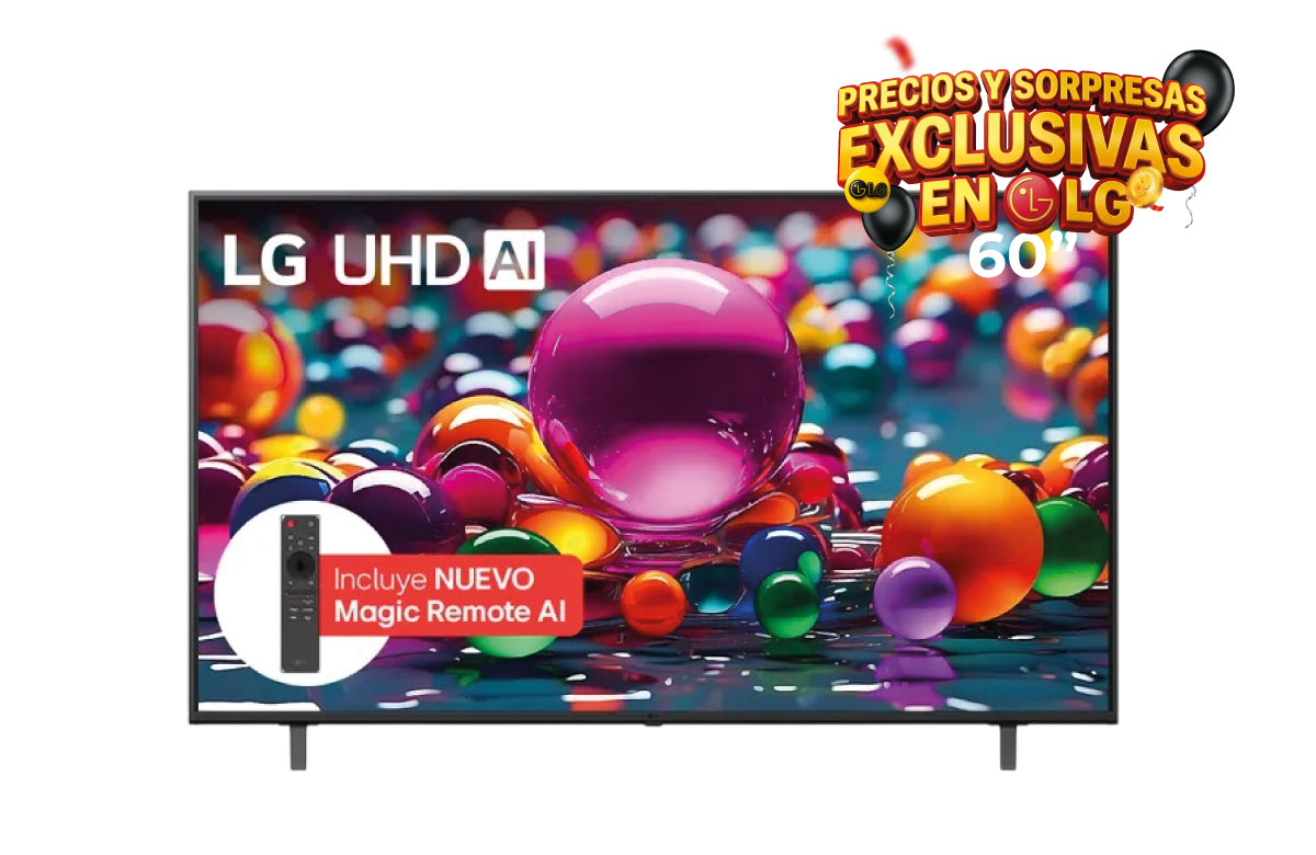 Televisor LG 60 pulgadas UHD AI Smart TV 60UA8050