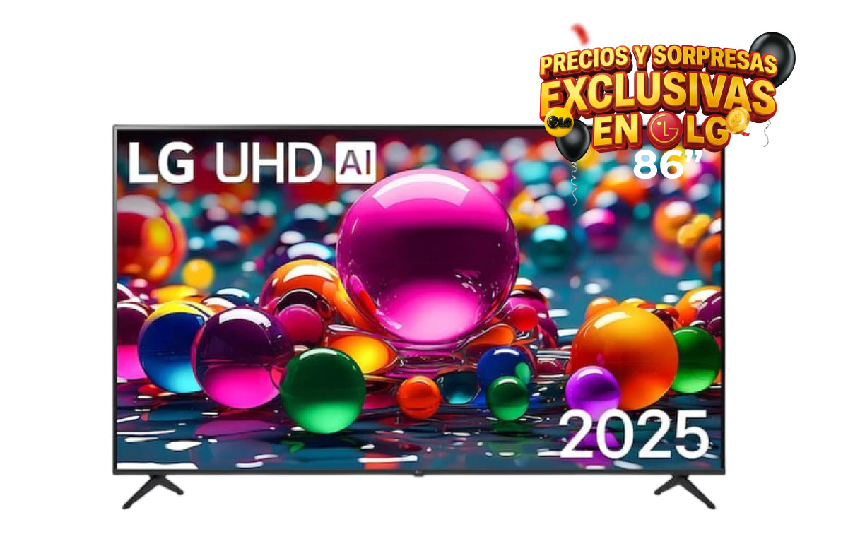 Televisor LG 86 pulgadas UHD AI Smart TV 86UA8050