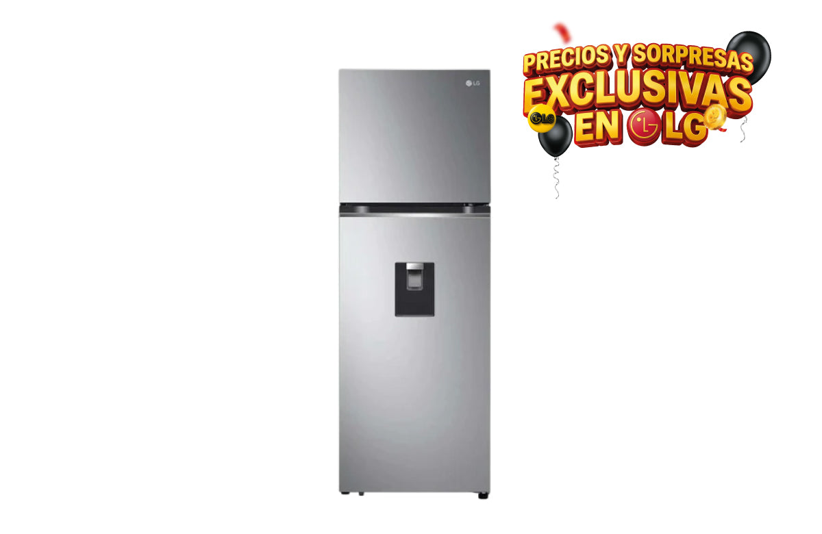 Nevera LG Top Freezeer Platinum 334 Litros VT34WGPX3