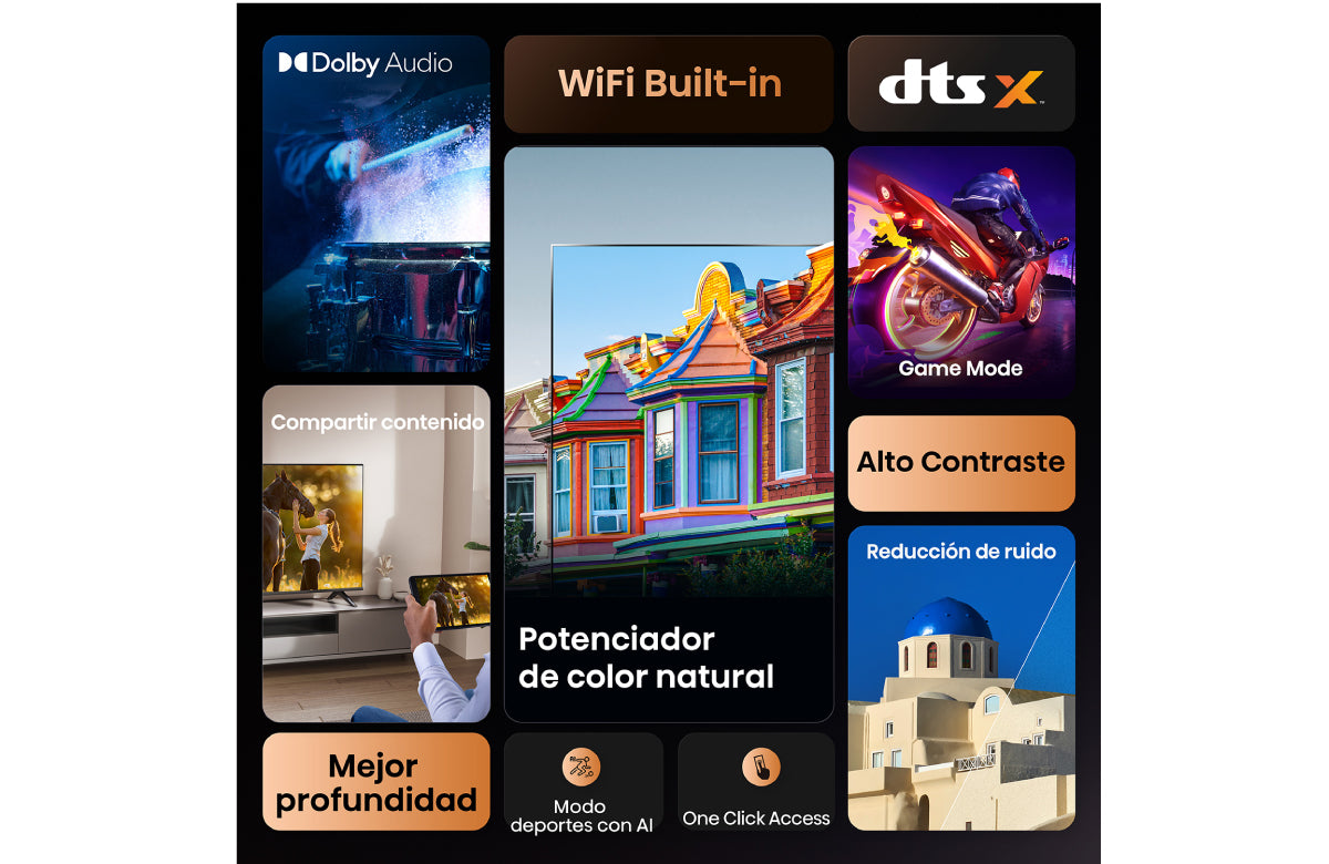 Televisor Hisense 32 pulgadas UHD Smart TV 32A4NV