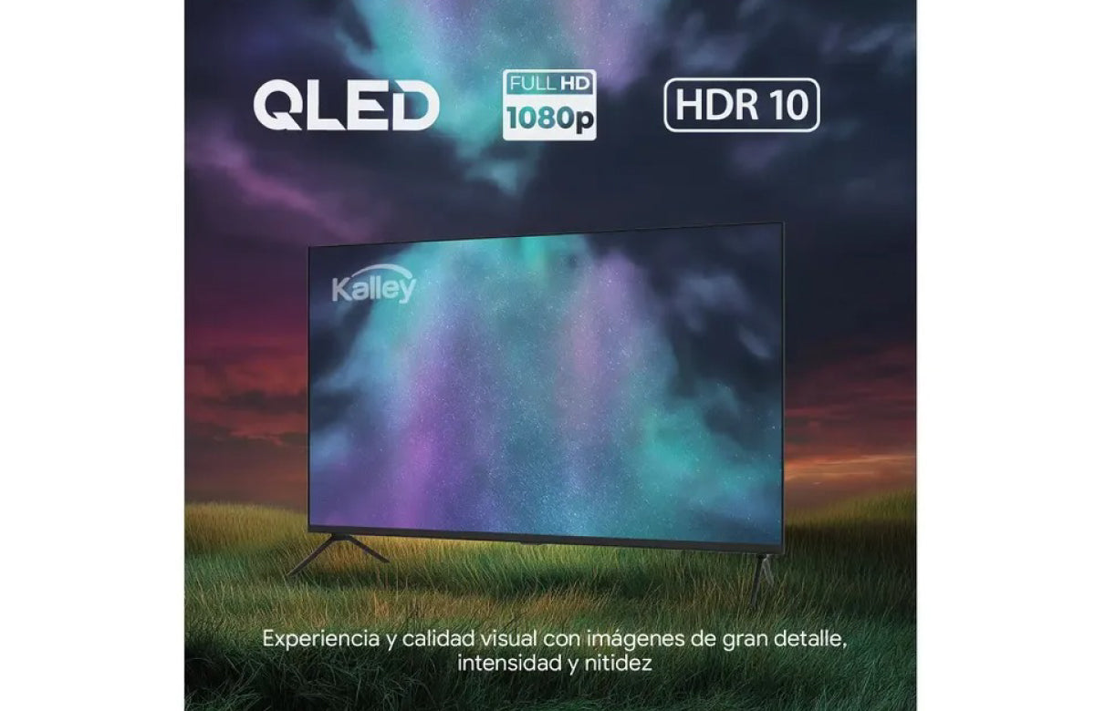 Televisor Kalley 32 pulgadas 32GQ200FHD FHD QLED Google