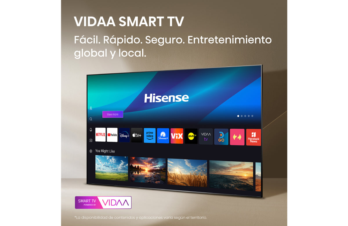 Televisor Hisense 40 pulgadas FHD 40A4NV