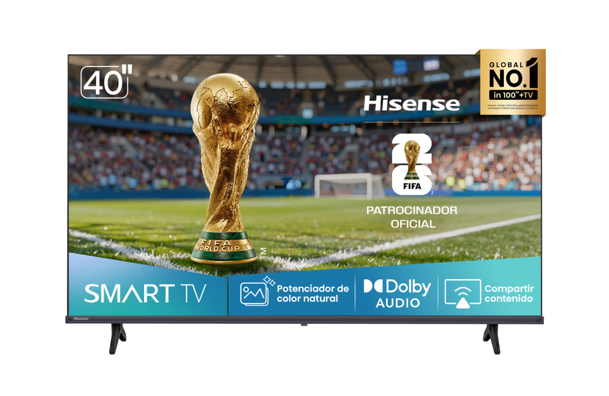 Televisor Hisense 40 pulgadas FHD 40A4NV