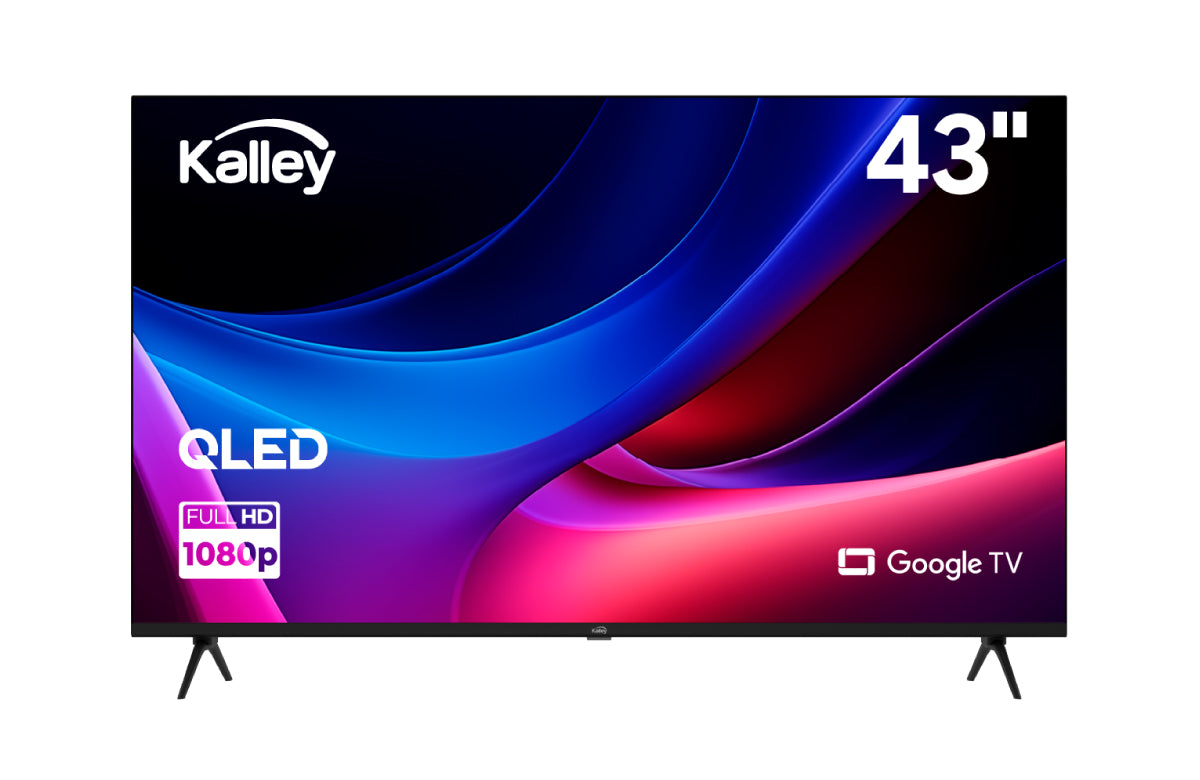 Televisor Kalley 43 pulgadas 43GQ200 FHD QLED Smart TV Google