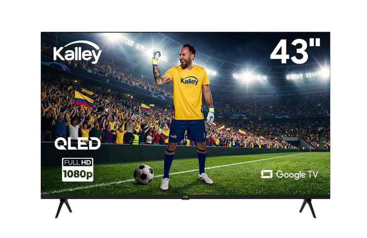 Televisor Kalley 43 pulgadas 43GQ200 FHD QLED Smart TV Google