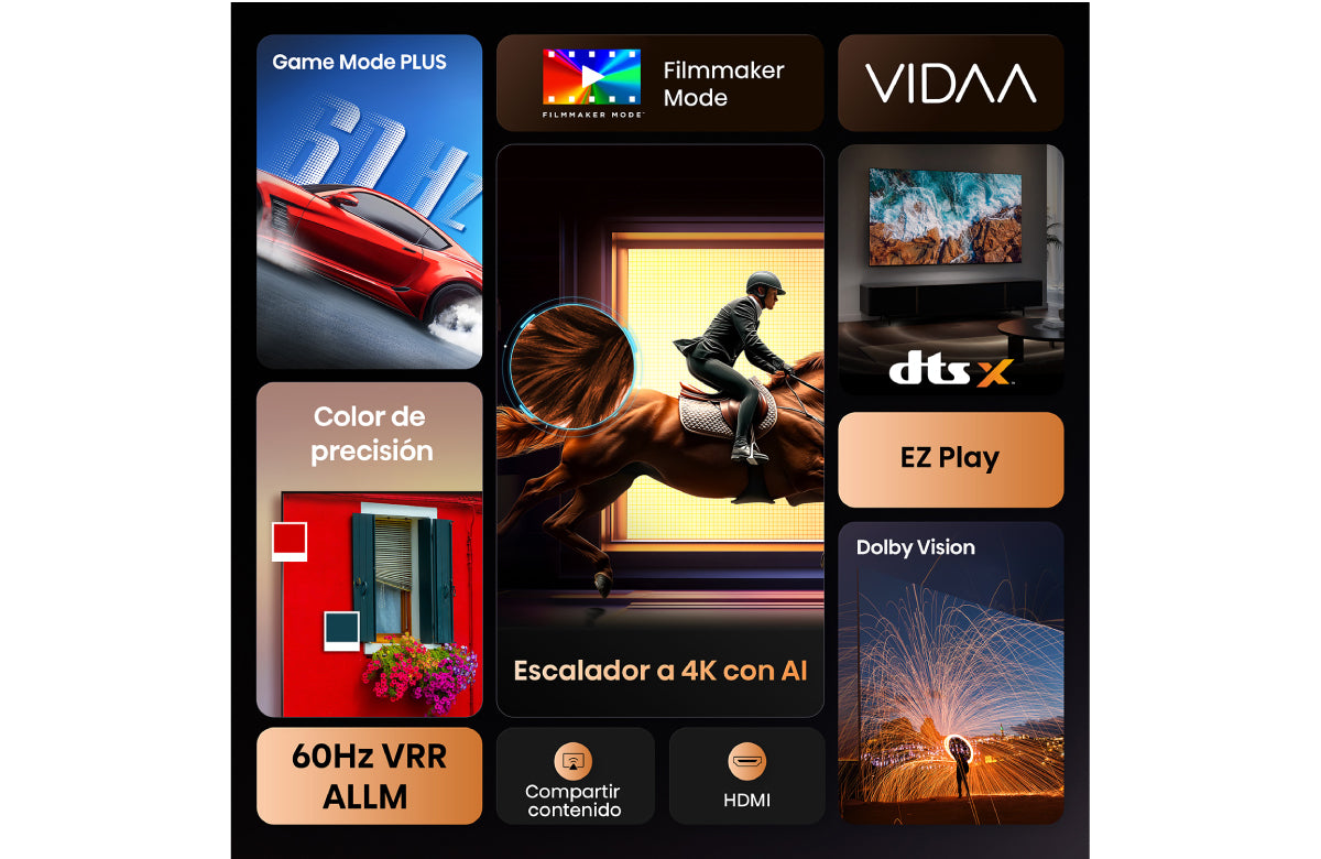 Televisor Hisense 50 pulgadas UHD Smart TV 50A5NV