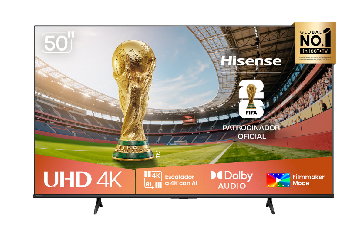 Televisor Hisense 50 pulgadas UHD Smart TV 50A5NV