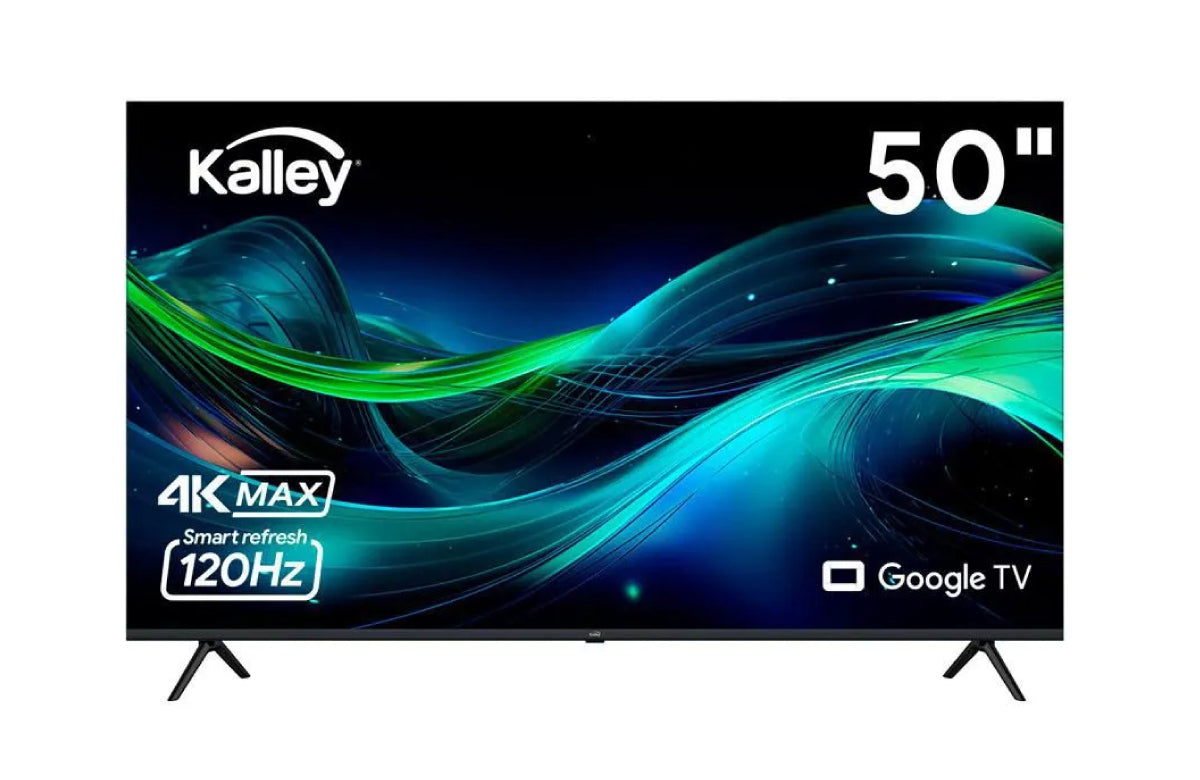 Televisor Kalley 50 pulgadas 4K MAX LED Google TV 50G315