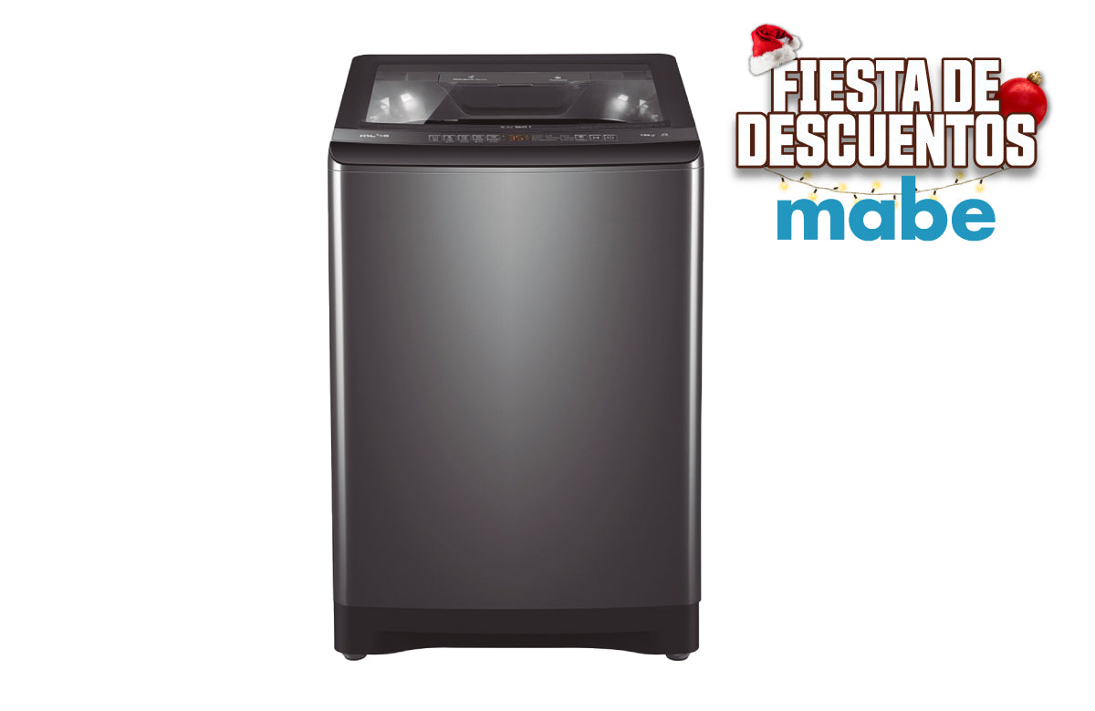 Lavadora Mabe Carga Superior 18KG LMA8120WDGAB0 Gris