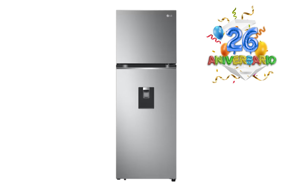 Nevera LG Top Freezeer Platinum 334 Litros VT34WGPX3
