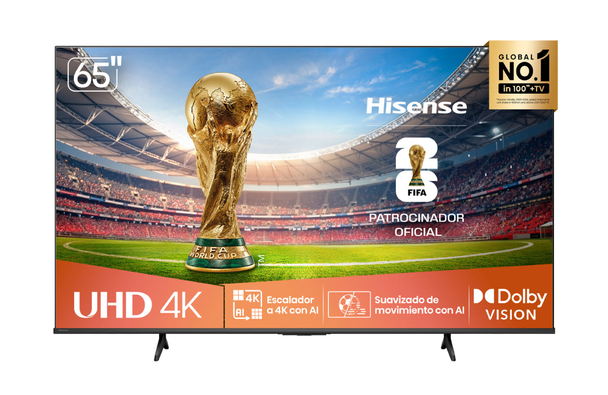 Televisor Hisense 65 pulgadas UHD-4K 65A6NV