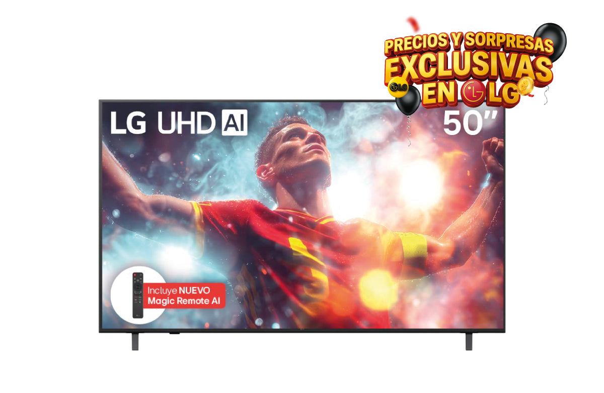 Televisor LG 50 pulgadas 4K AI Smart TV 50UA8055PSA