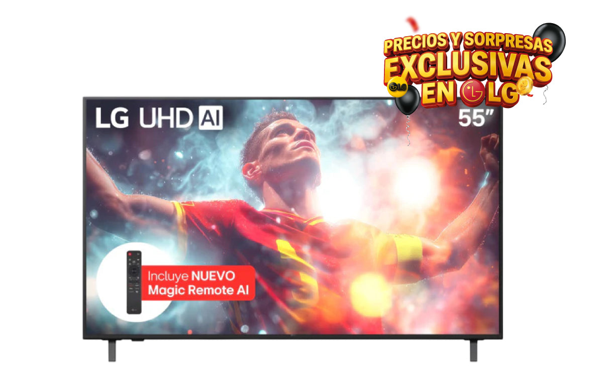 Televisor LG 55 pulgadas 4K-UHD AI Smart TV 55UA8055PSA