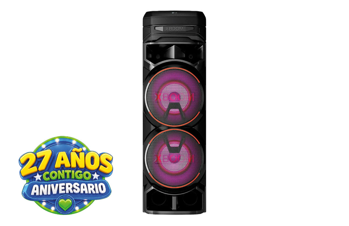 Minicomponente LG XBOOM RNC9 1800 watts Torre de Sonido