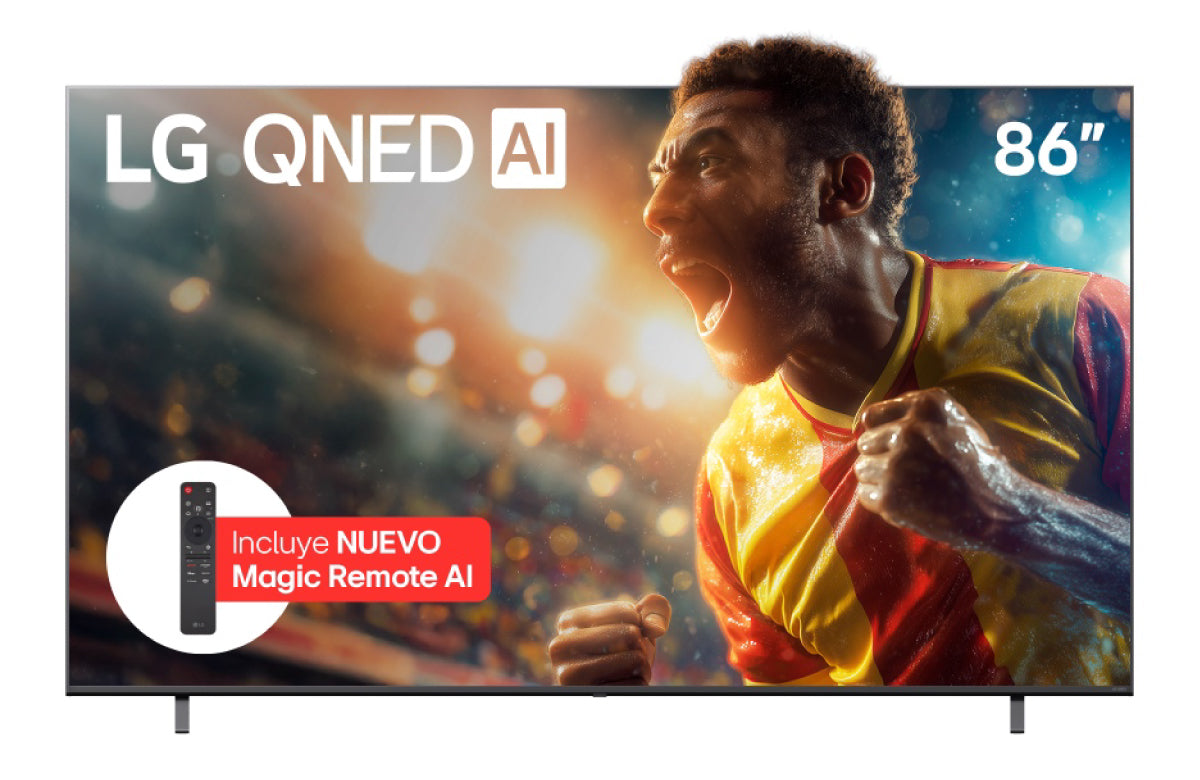 Televisor LG 86 pulgadas UHD AI Smart TV 86QNED73ASA