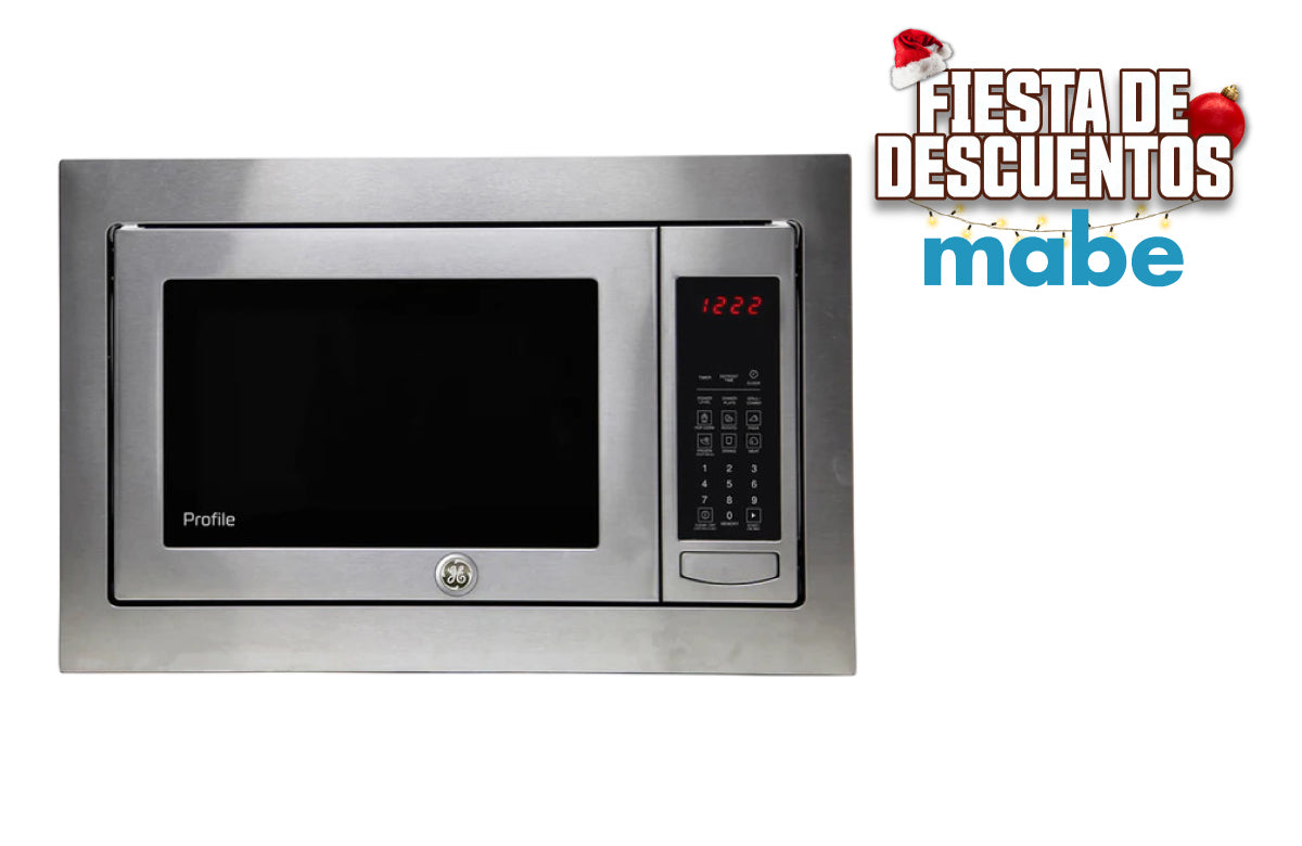 Microondas de Empotre 1.1 Cuft Inox Mabe GE Profile - PEB110SFSS