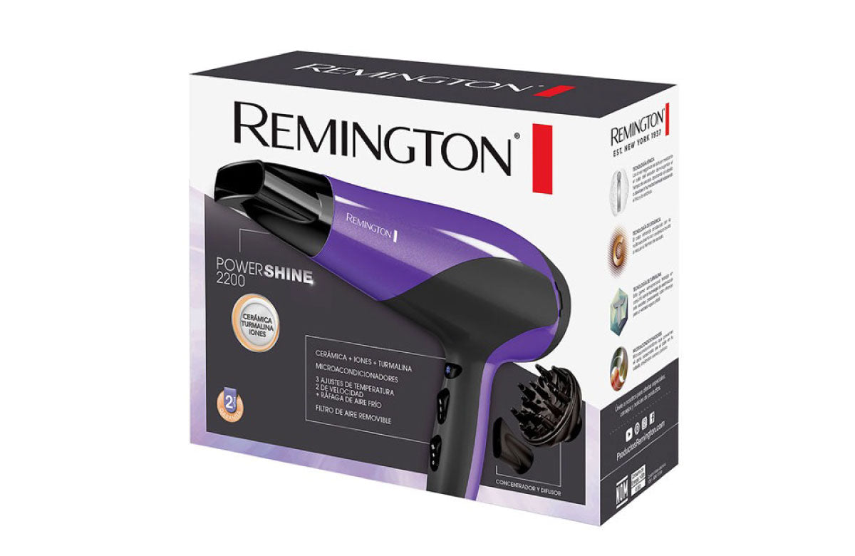 Secador Remington Power Shine D3190
