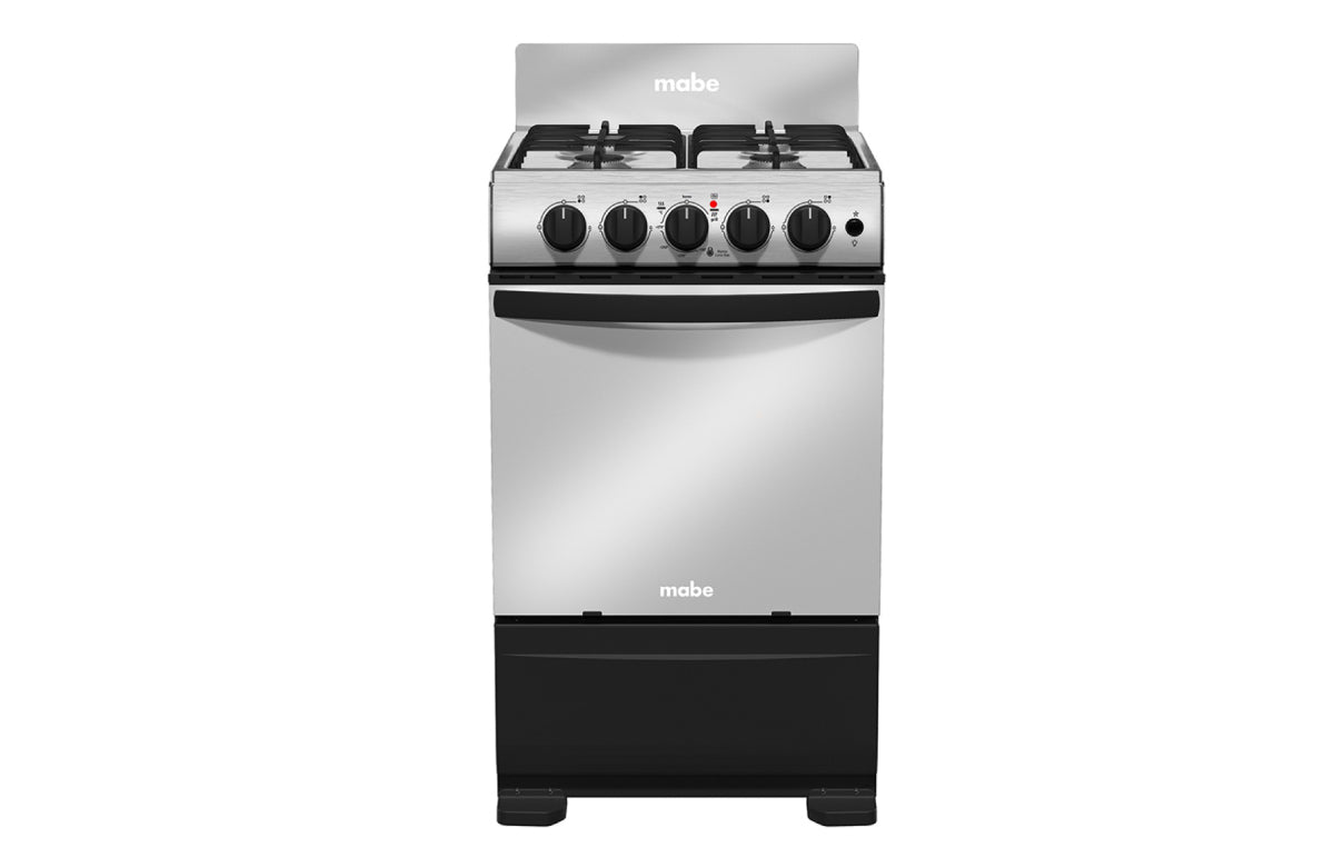 Estufa de piso Mabe a Gas 52 cm Inox