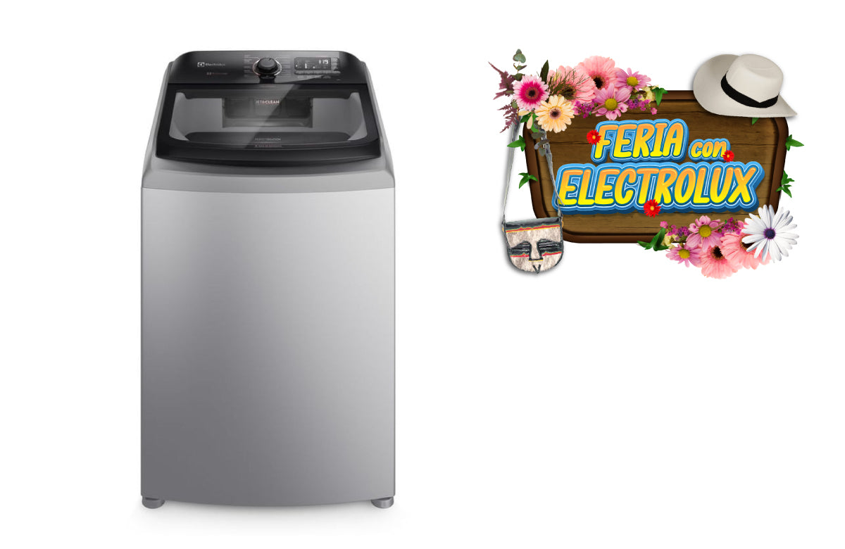 Lavadora Electrolux 22KG Impeller Premium Care Gris