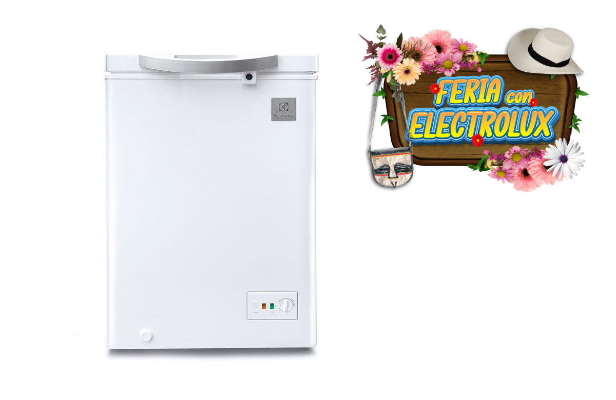 Congelador Horizontal Electrolux 95L Blanco EFCC10C3HQW