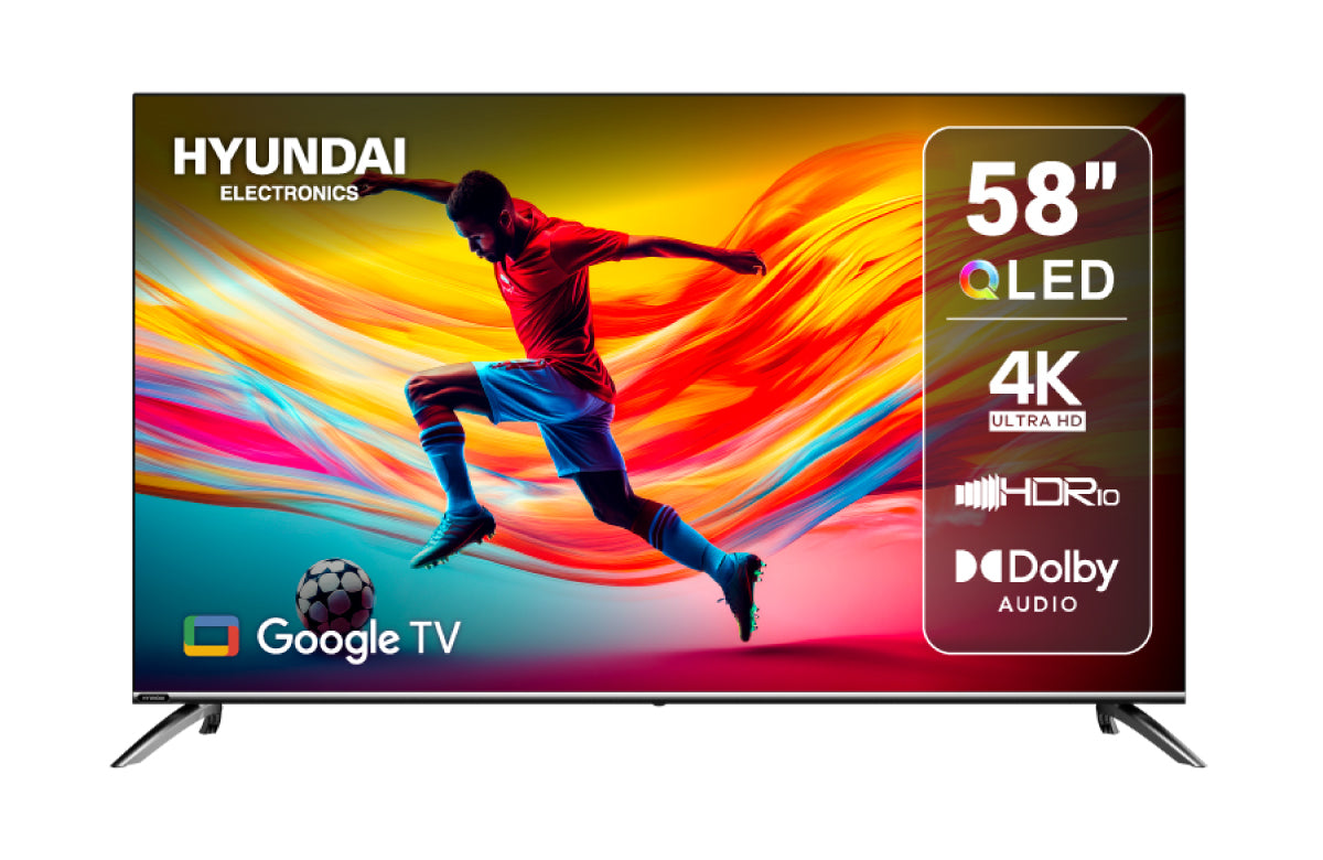 Televisor Hyundai 58 pulgadas HYLED5813QG QLED Google