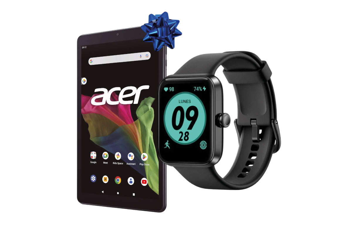 Combo Tablet Acer + Smartwatch Kalley