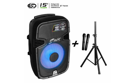 Cabina Activa Amplificada J&R J5162 3000W