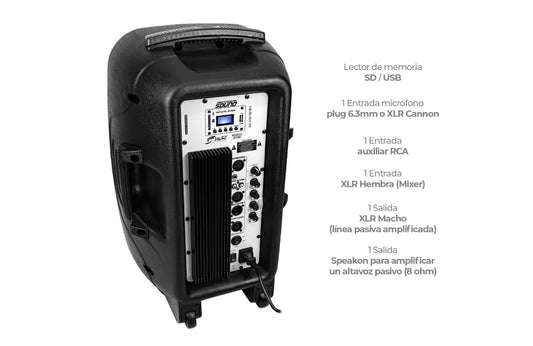 Cabina Activa J&R J5168 1800W