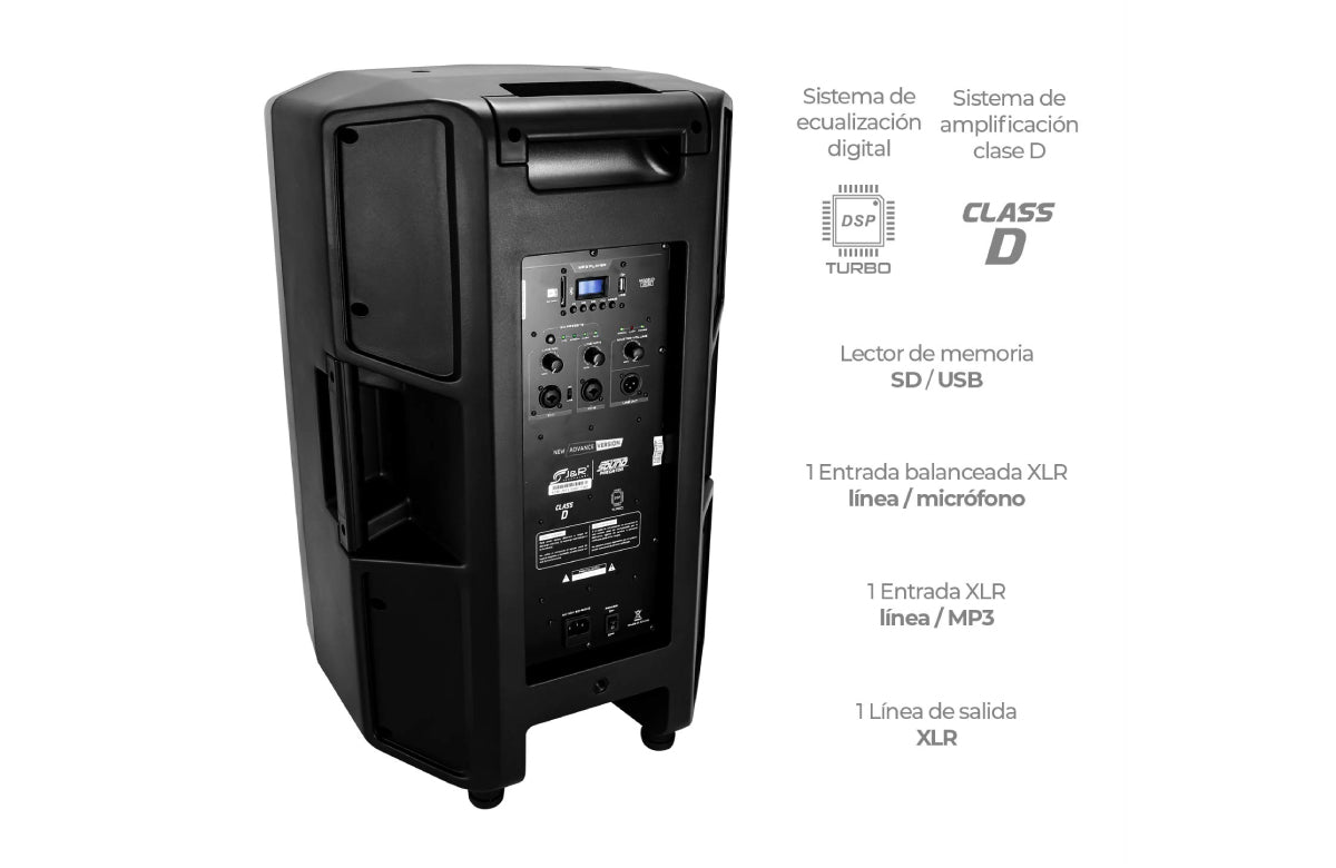 Cabina Activa J&R J5230 Predator 5500W