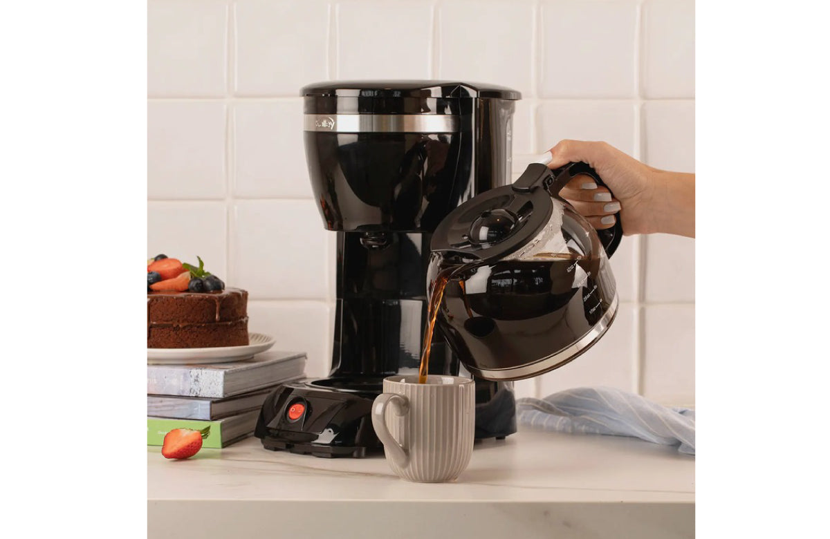 Cafetera Kalley 12 tazas K-CM500K Negra