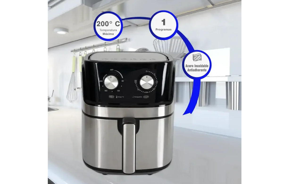 Freidora de Aire Kalley 6.3 Litros K-MAF6 Negro