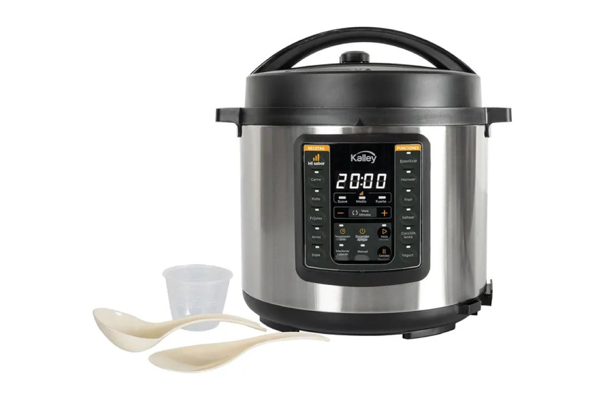 Olla Multifuncional Kalley 5.5 Litros K-OMP Plateado