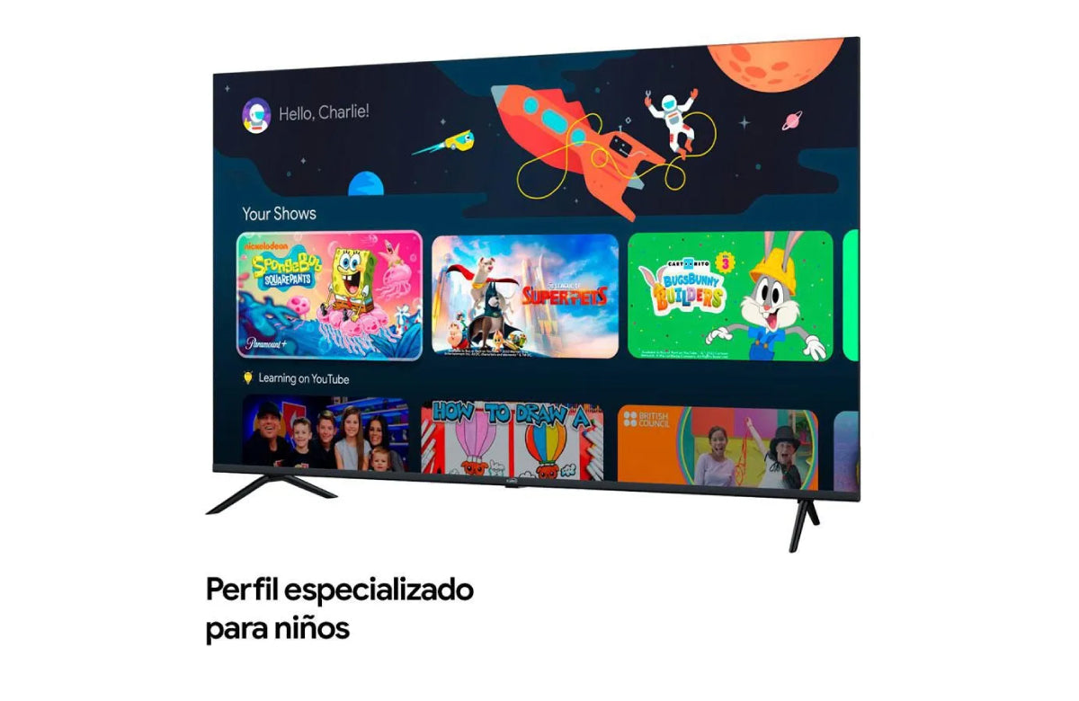 Televisor Kalley 50 pulgadas 4K MAX LED Google TV 50G315