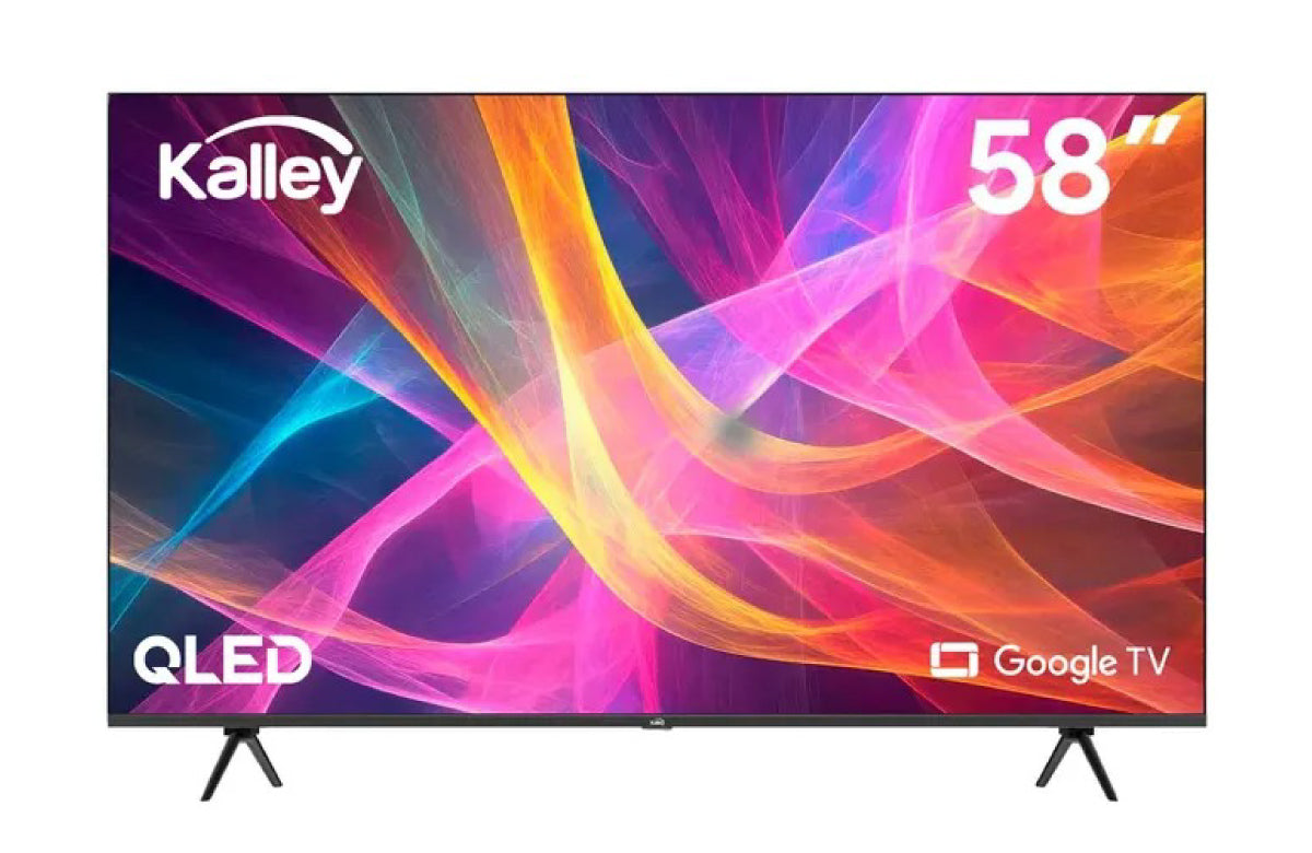 Televisor Kalley 58 pulgadas 58GQ400A 4K UHD QLED Google