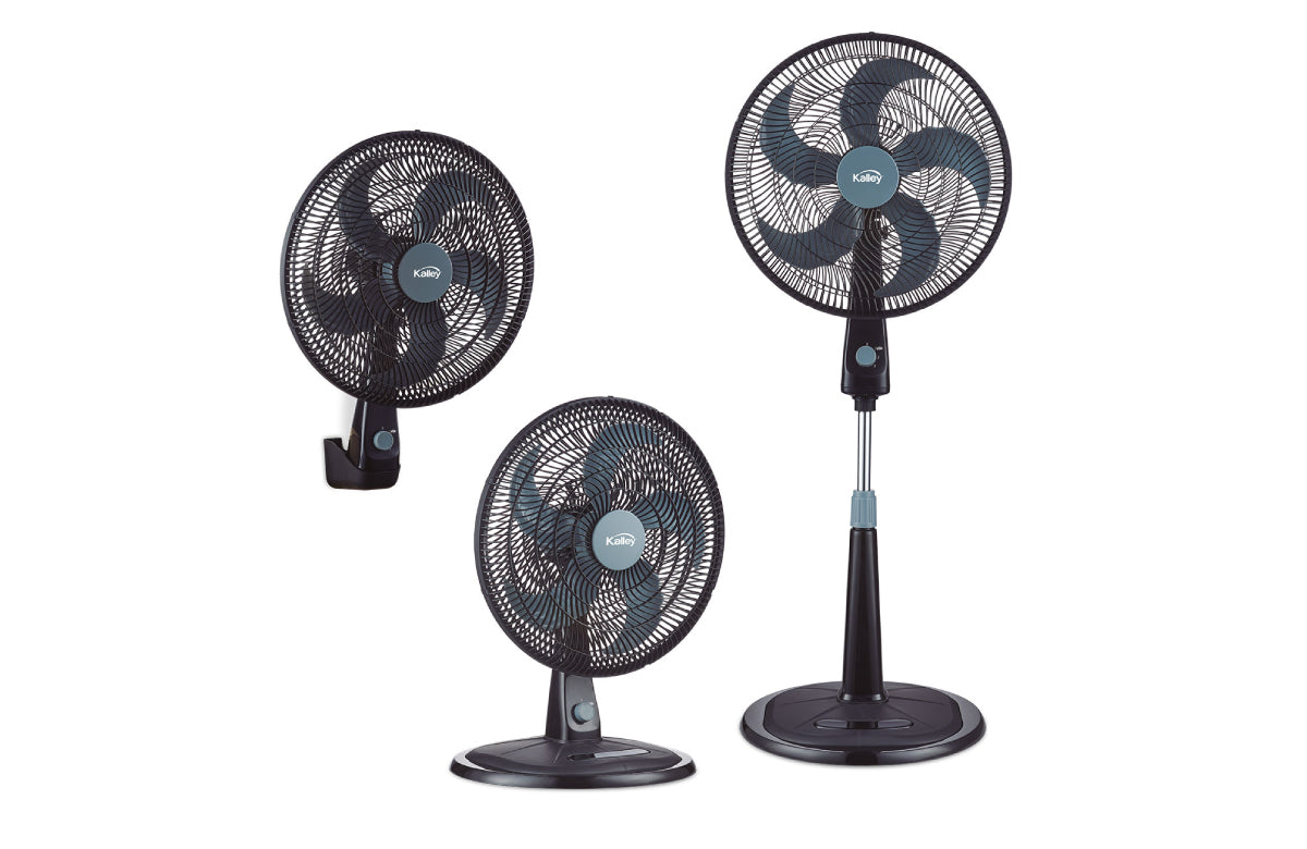 Ventilador 3 en 1 Kalley K-V31N02 Negro