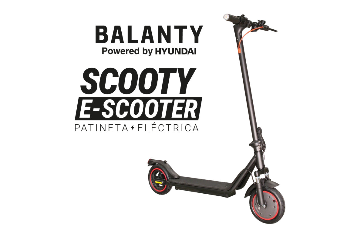 Patineta Eléctrica Hyundai Scooter Scooty Velocidad Máxima 25KM/H