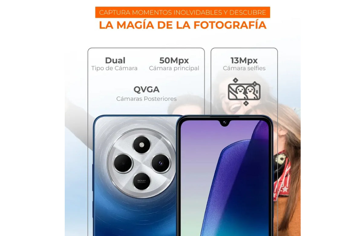 Celular Xiaomi REDMI 14C 256GB Azul