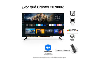 Televisor Samsung Crystal UHD Smart TV CU7000