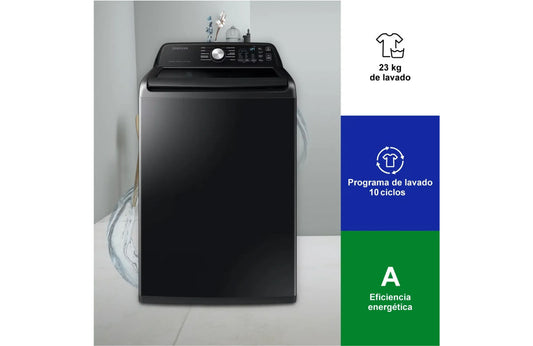 Lavadora Samsung Carga Superior 23 kg WA23C3554GV