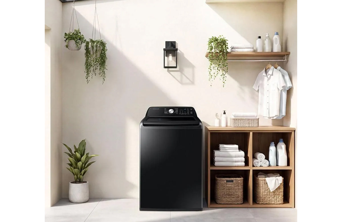 Lavadora Samsung Carga Superior 23 KG AI Wash WA70H23SPBCO