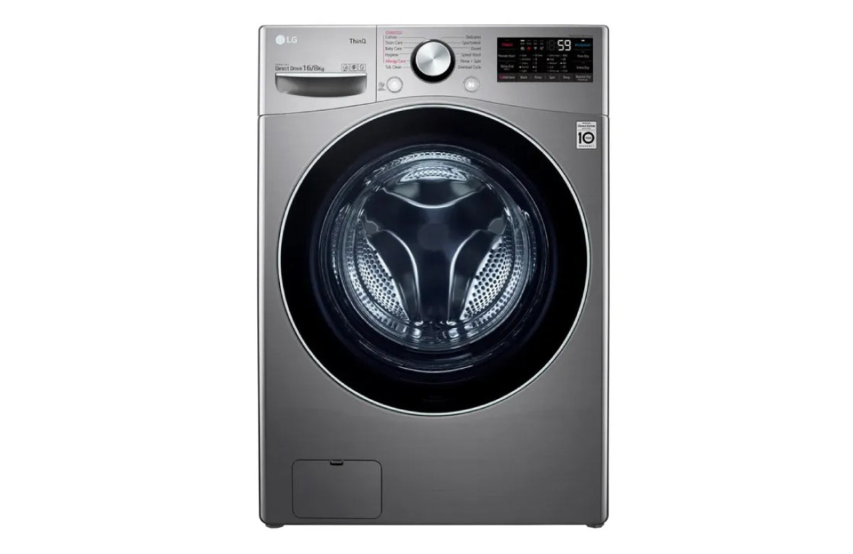 Lavadora Secadora LG Carga Frontal 16 Kilos WD16EG2S6 Gris