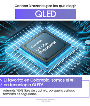 Televisor Samsung 75 pulgadas QLED Q6F 4K Smart TV
