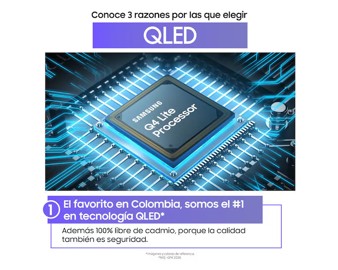 Televisor Samsung 75 pulgadas QLED Q6F 4K Smart TV